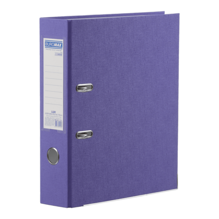 Папка-реєстратор BUROMAX (BM.3011-07c) А4, 70/75 мм (внутр./зовн.), фіолетовий